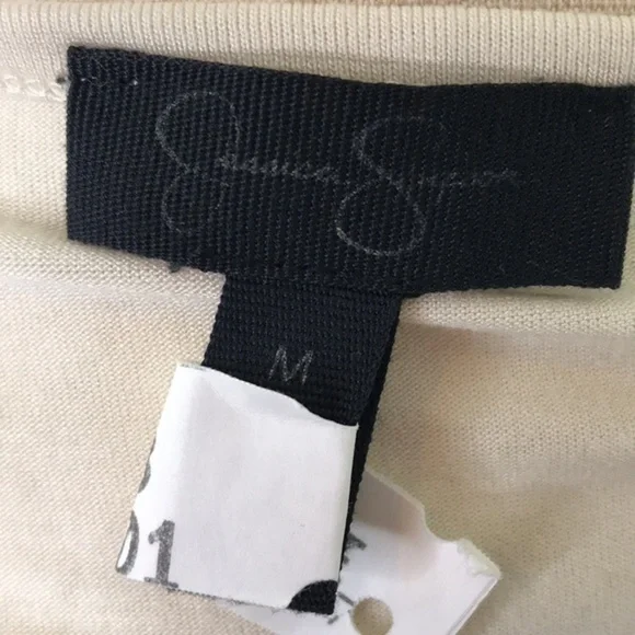 JESSICA SIMPSON Embroidered Boho Aztec Top sz M - Picture 5 of 7